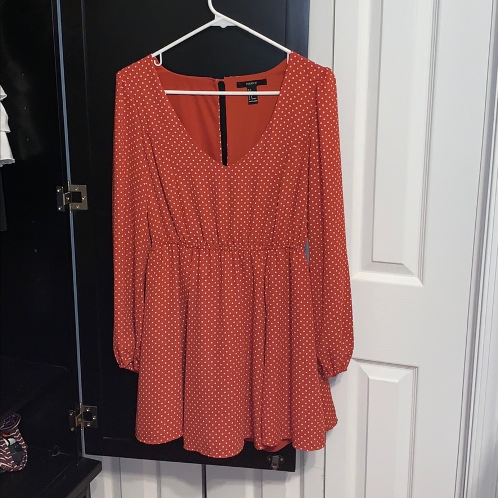 F21 POLKA DOT DRESS